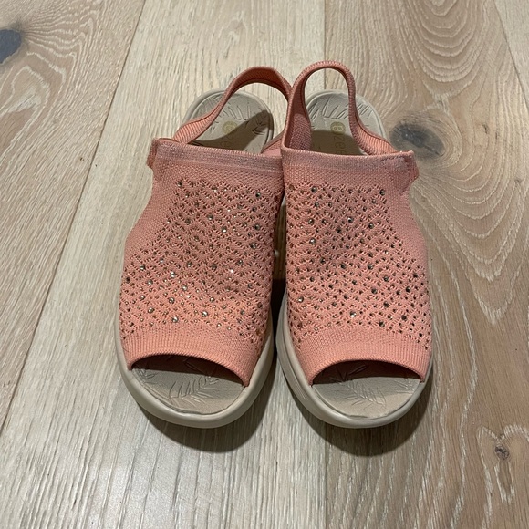 BZees washable comfort wedge in coral - Picture 4 of 8